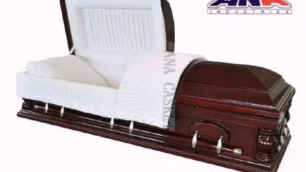 Funeral Army/Navy/Airforce Solid Wood Casket