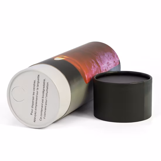 Firstsail 친환경 바이오 양초 화장지 산포관 기념품 애완동물 항아리 작은 재 비석 케이스